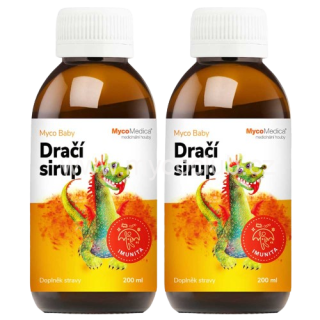 MycoMedica MycoBaby Dračí sirup 200 ml, 2-pack